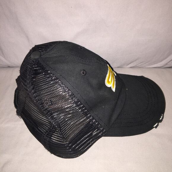 Hat Sap Concentrate Brand Promo Strapback Webbed Back Distressed Cap Great Shape - Picture 5 of 10